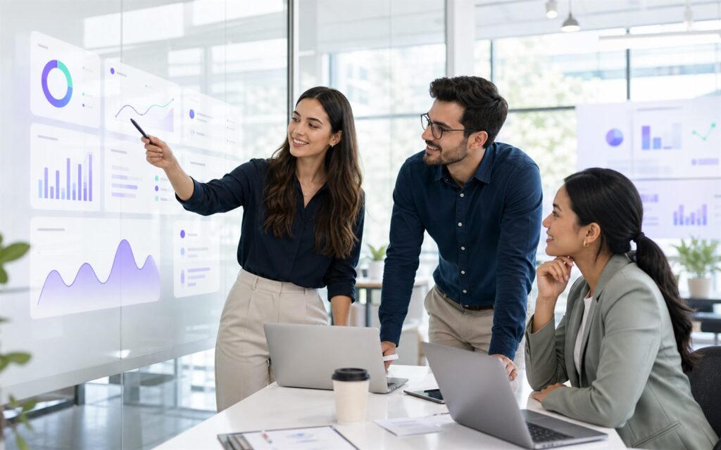 AIDigitalEx team planning AI-powered digital growth campaigns